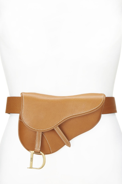 Christian Dior Woman Belt Bag in Brown at WGACA GOOFASH