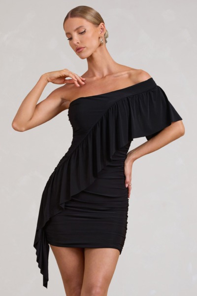 Club L London - Black Mini Dress for Women GOOFASH
