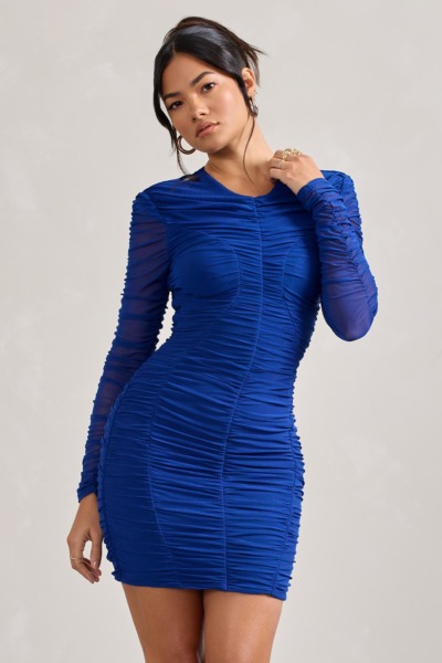 Club L London - Blue Women Mini Dress GOOFASH