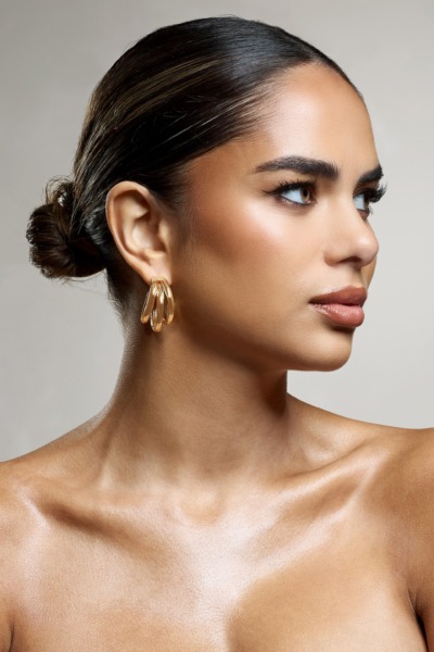 Club L London - Earrings in Gold for Woman GOOFASH