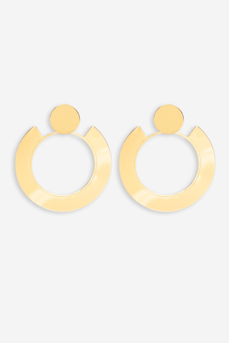 Club L London - Women's Earrings Gold GOOFASH