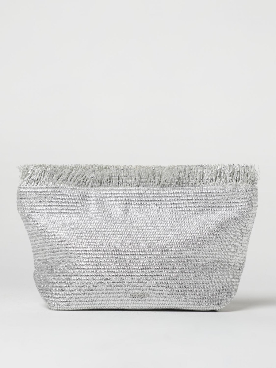 Clutches Silver by Giglio GOOFASH