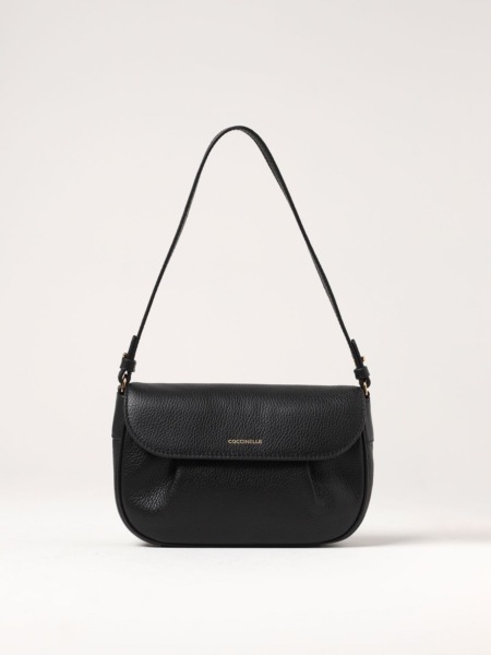 Coccinelle - Women's Shoulder Bag Black at Giglio GOOFASH