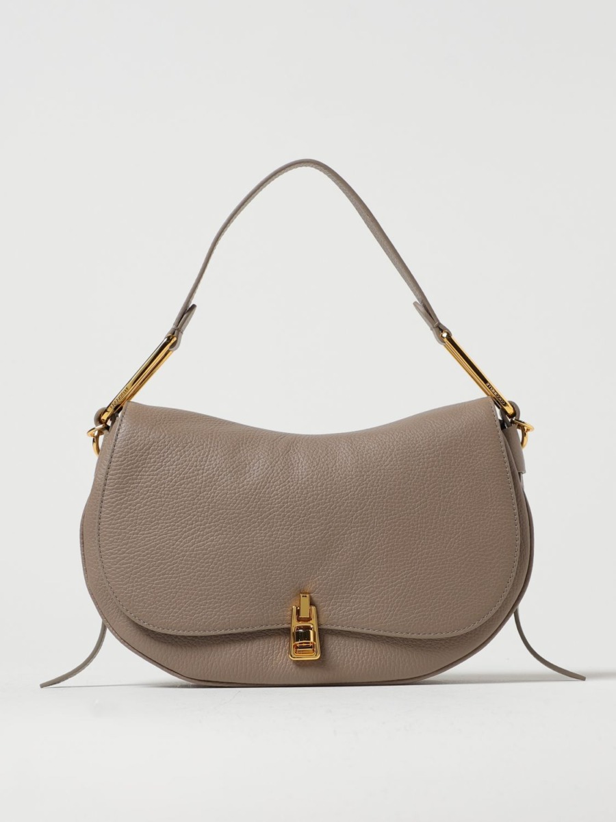 Coccinelle - Women's Shoulder Bag Brown from Giglio GOOFASH