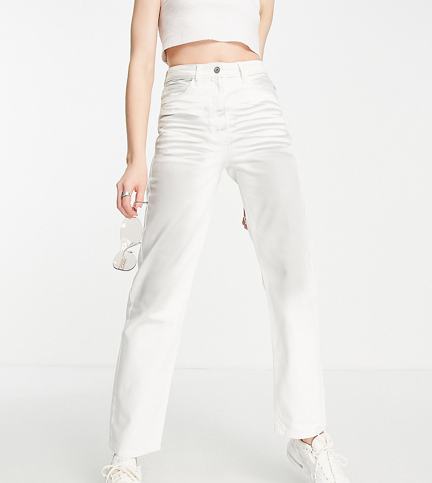 Collusion Lady Jeans White from Asos GOOFASH