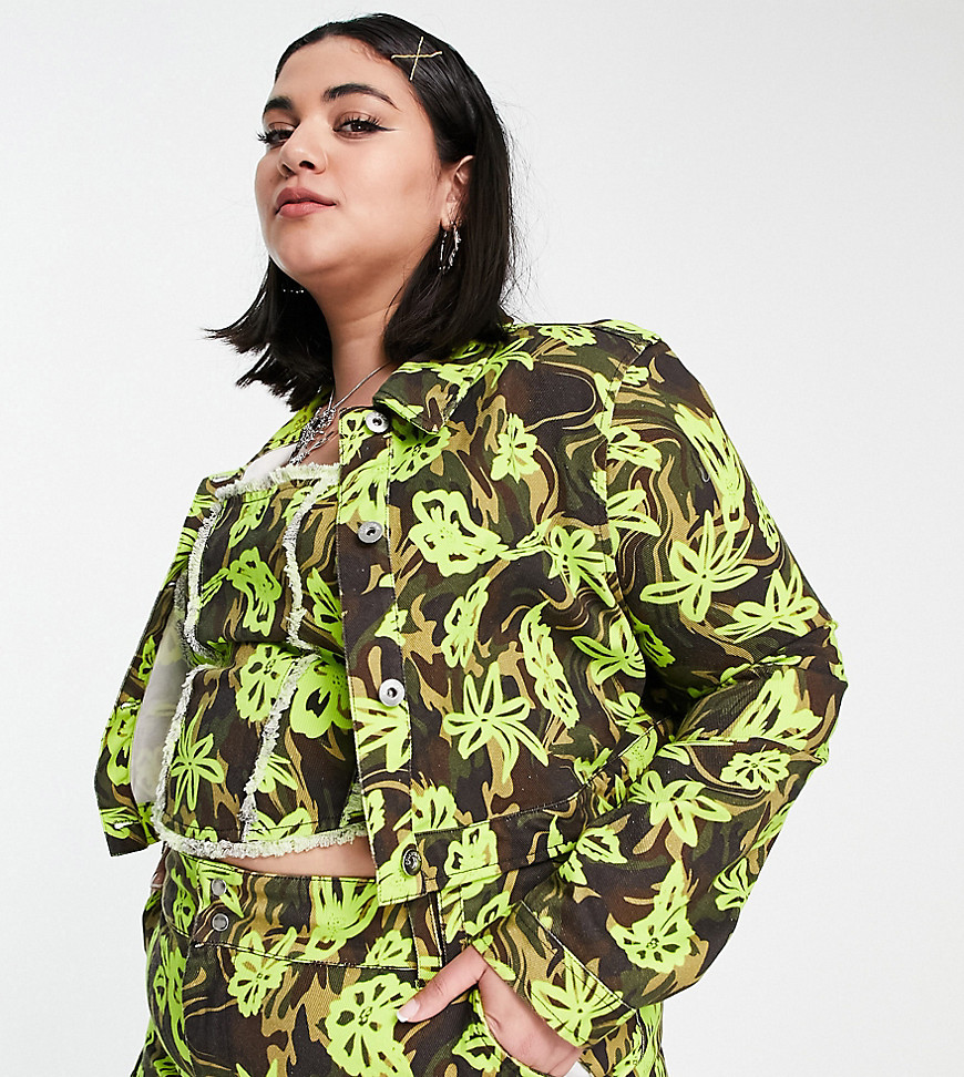 Collusion Multicolor Jacket from Asos GOOFASH