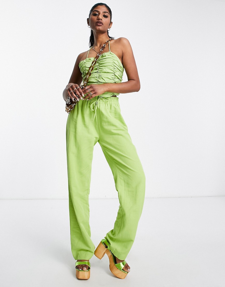 Crop Top in Green for Woman by Asos GOOFASH