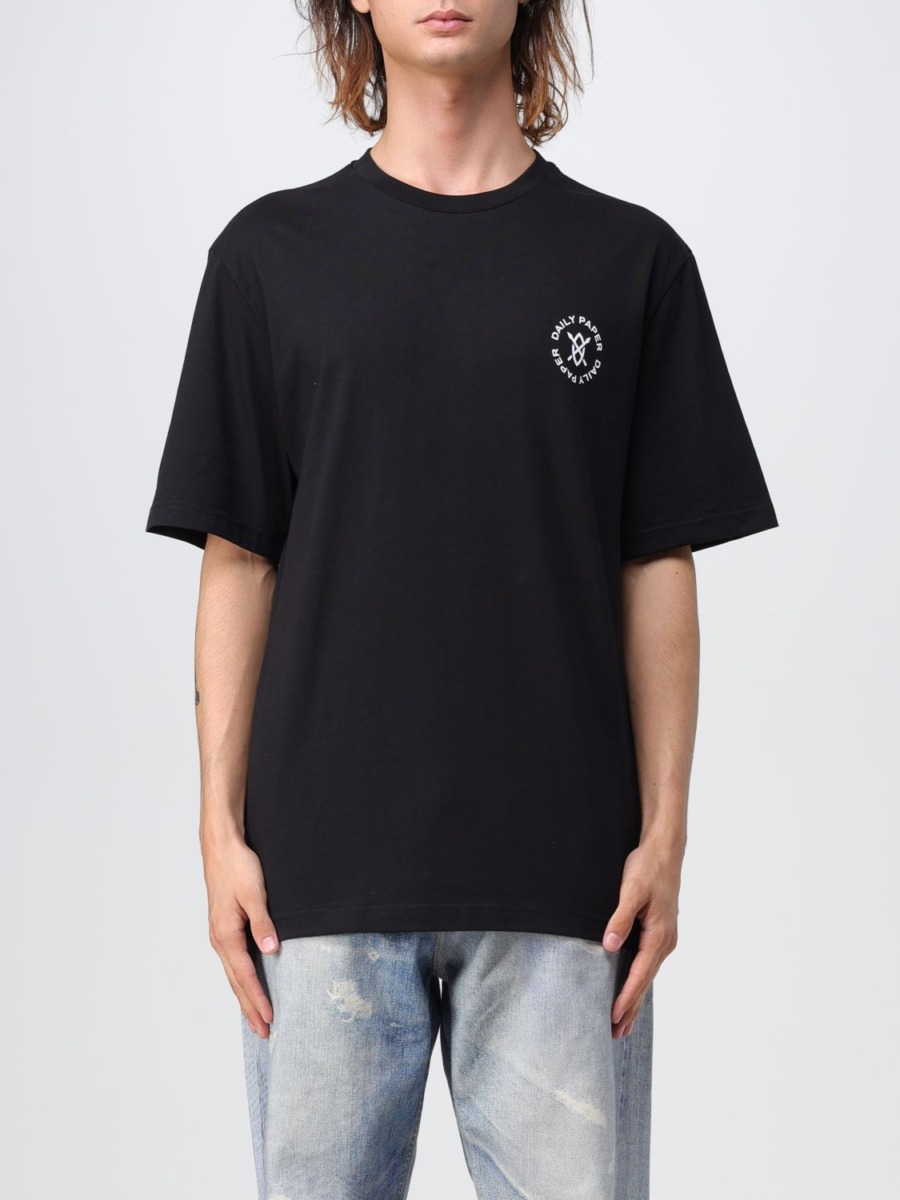 Daily Paper - Mens T-Shirt Black from Giglio GOOFASH