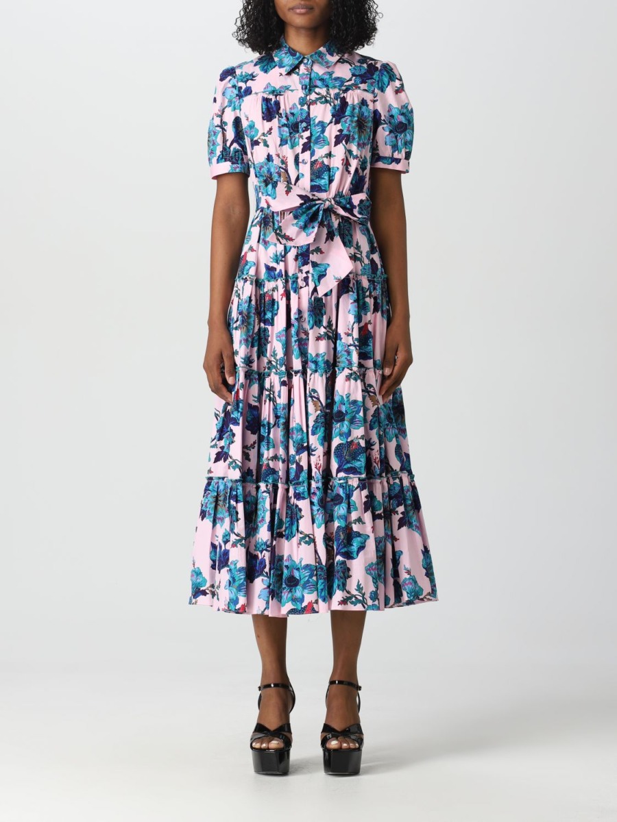 Diane Von Furstenberg Turquoise Dress for Women from Giglio GOOFASH