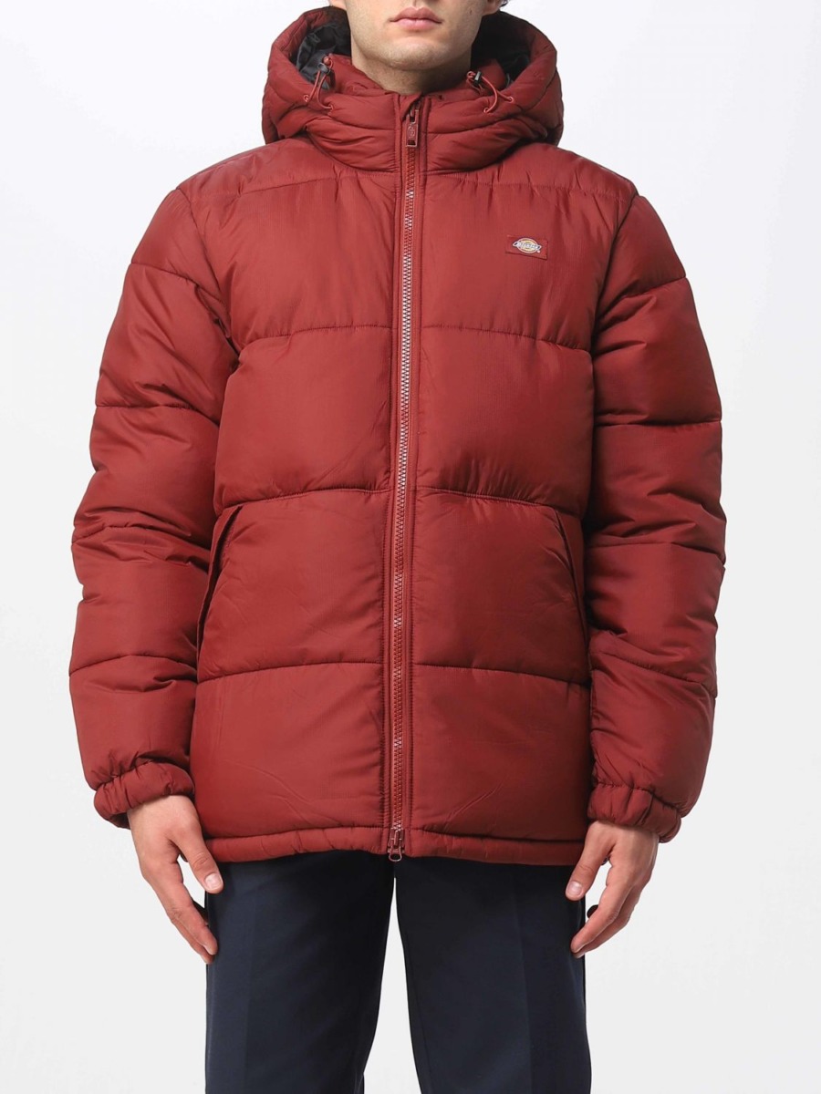 Dickies - Gents Jacket Red - Giglio GOOFASH
