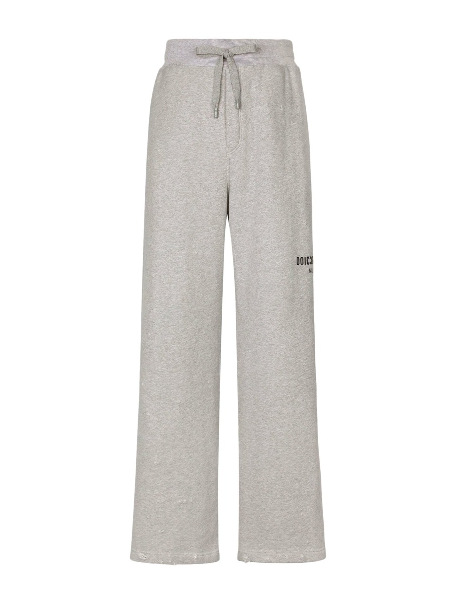 Dolce & Gabbana - Men Jogging Trousers Grey Suitnegozi GOOFASH