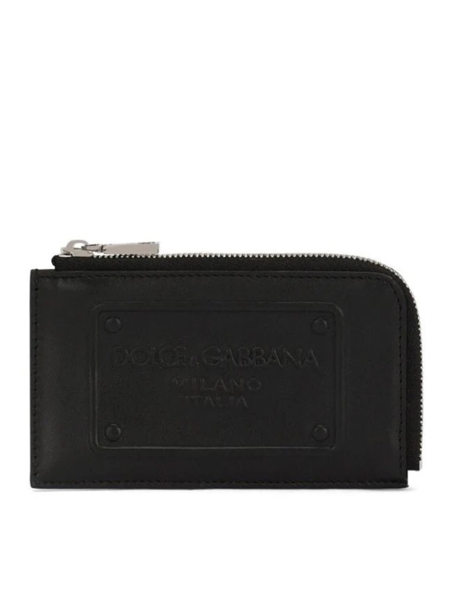 Dolce & Gabbana - Wallet Black - Suitnegozi Man GOOFASH