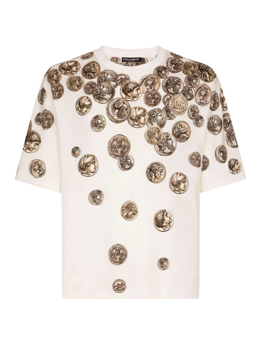 Dolce & Gabbana - White T-Shirt for Men from Suitnegozi GOOFASH