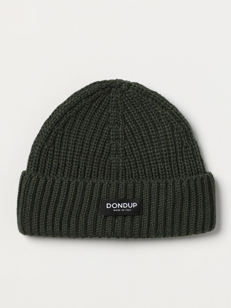 Dondup - Green Hat for Men by Giglio GOOFASH