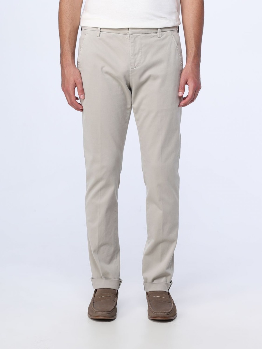 Dondup - Trousers Ivory - Giglio - Men GOOFASH