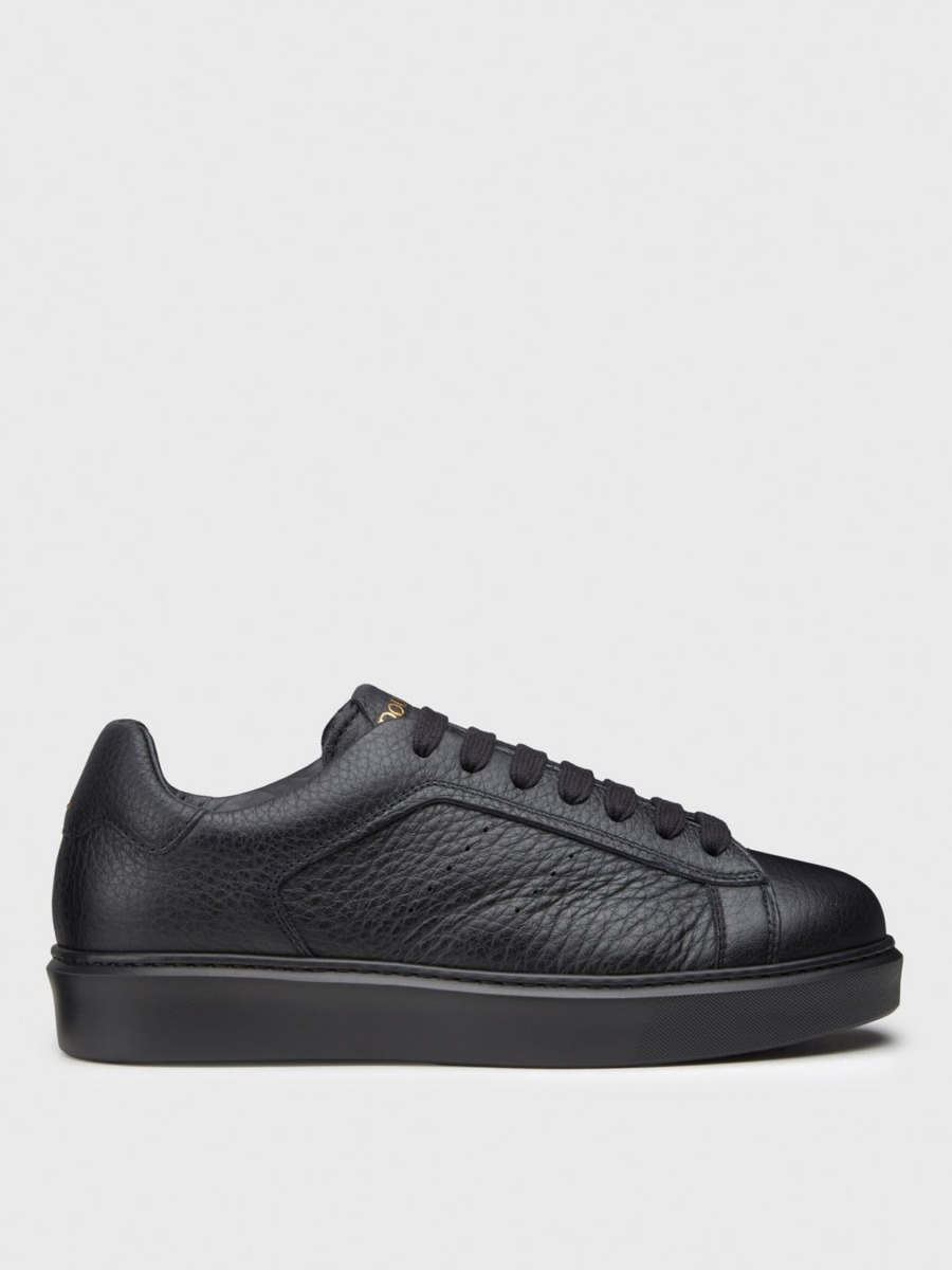 Doucal's - Trainers Black for Man by Giglio GOOFASH