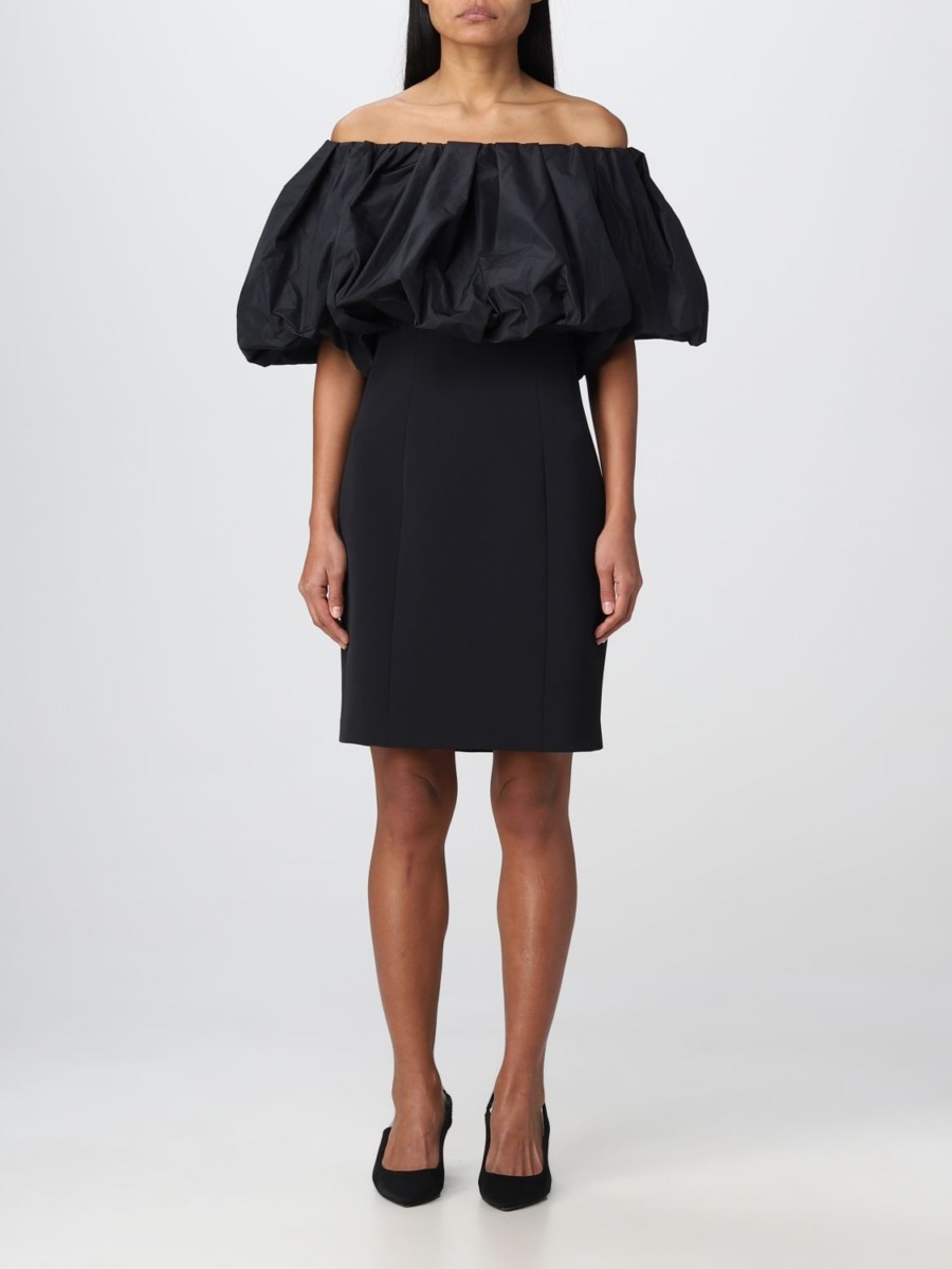 Dress Black for Woman by Giglio GOOFASH