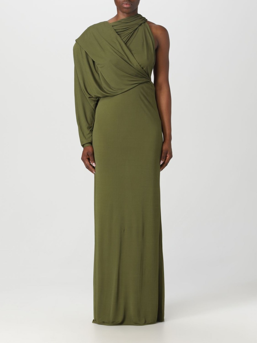 Dress in Green for Woman by Giglio GOOFASH
