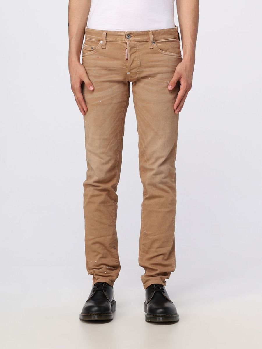Dsquared2 - Jeans Brown for Men from Giglio GOOFASH