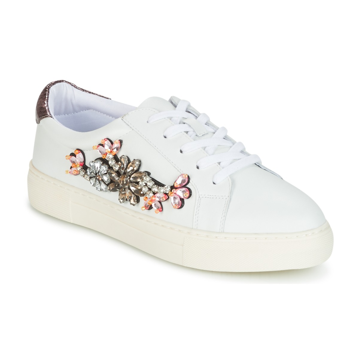 Dune London Woman Sneakers White from Spartoo GOOFASH
