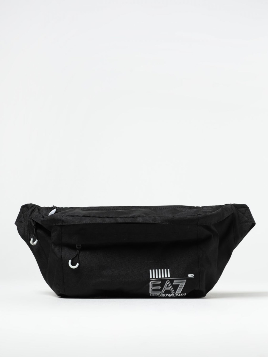 EA7 - Black - Men Belt Bag - Giglio GOOFASH