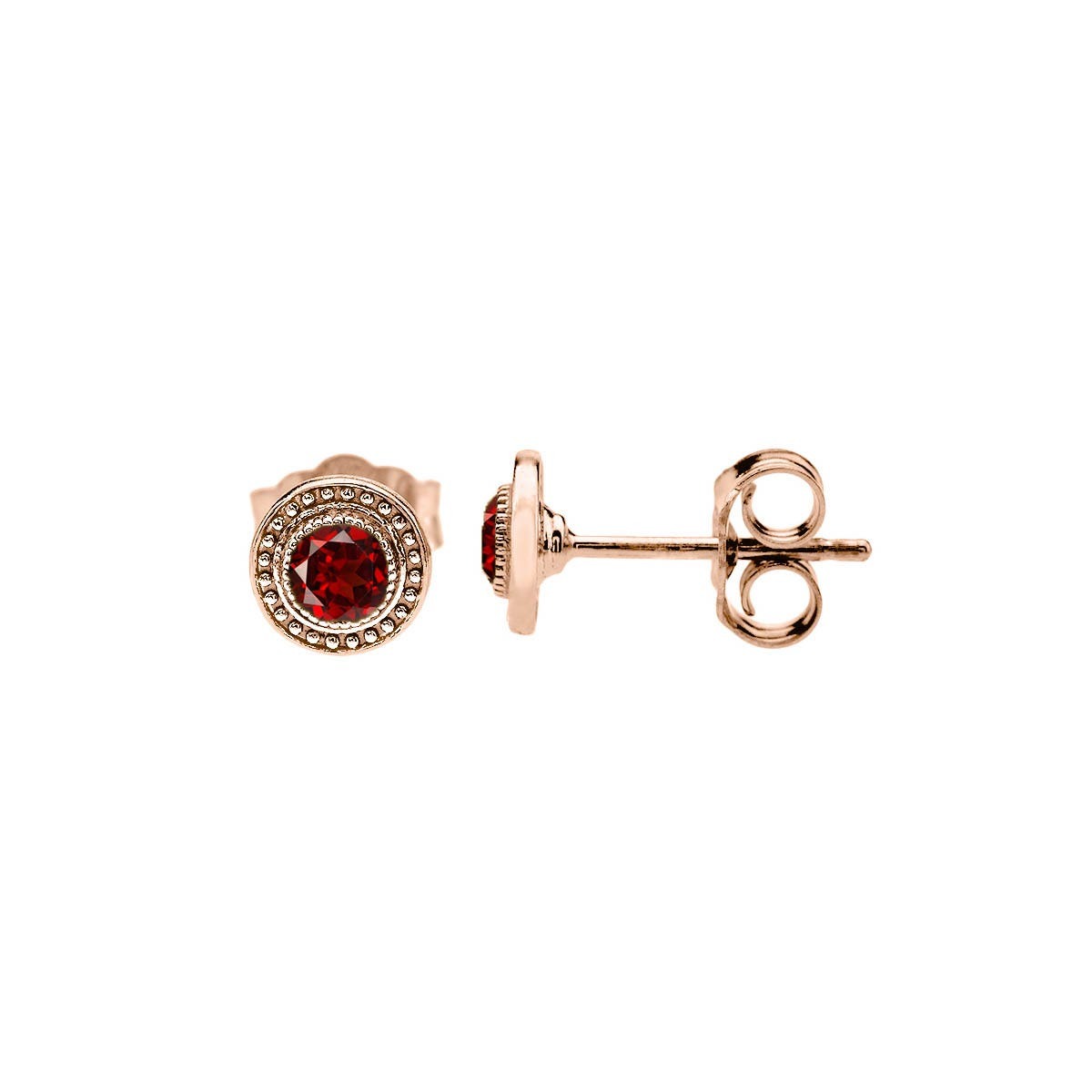 Earrings Rose - Gold Boutique GOOFASH