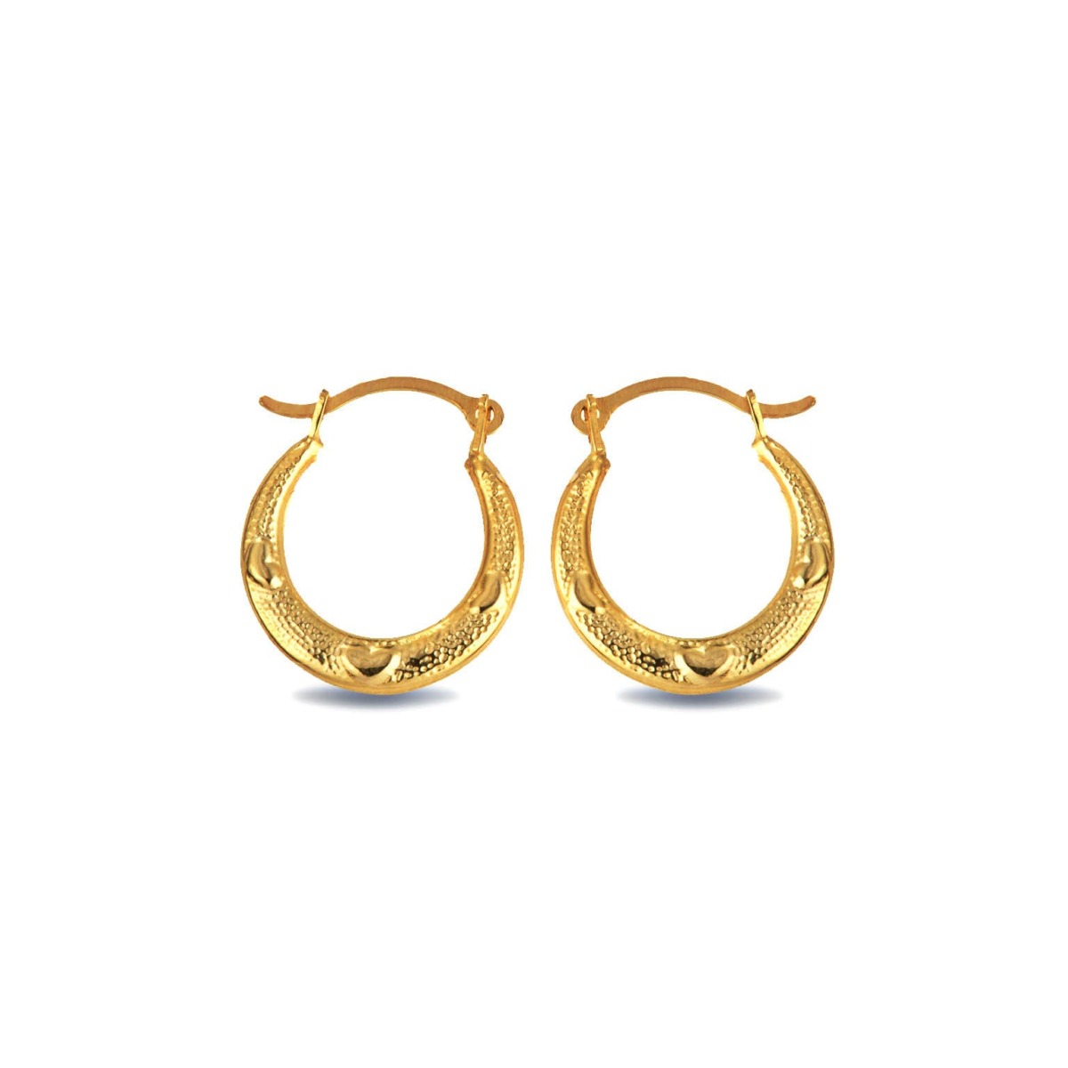 Earrings in Gold at Gold Boutique GOOFASH