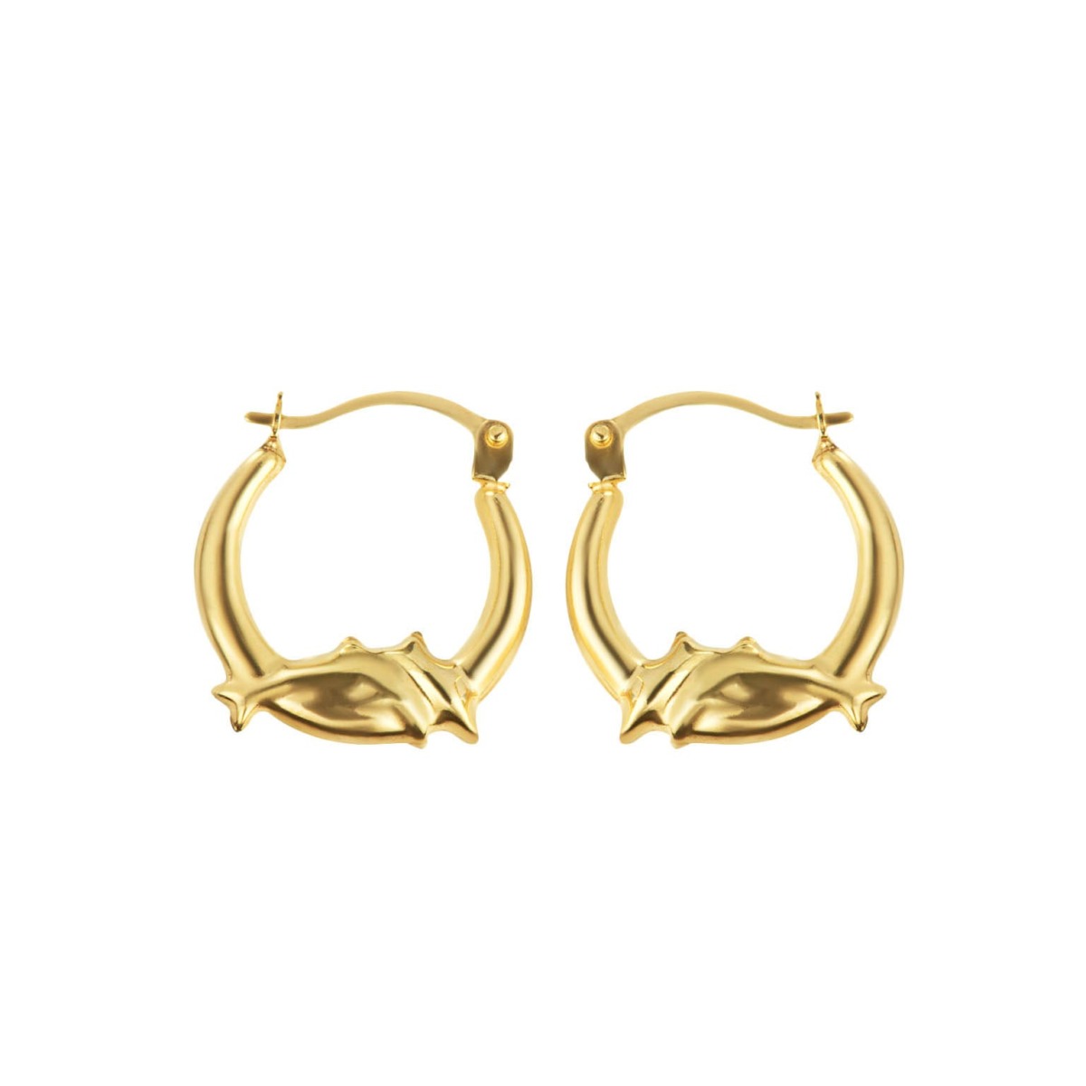 Earrings in Gold by Gold Boutique GOOFASH