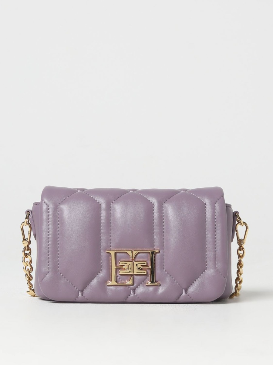 Elisabetta Franchi - Ladies Bag Purple Giglio GOOFASH