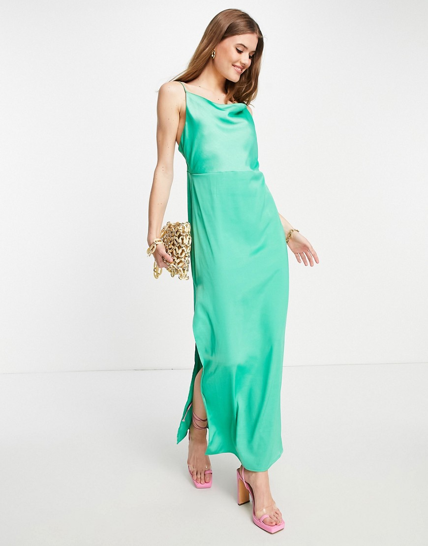 Envii - Green Woman Maxi Dress Asos GOOFASH
