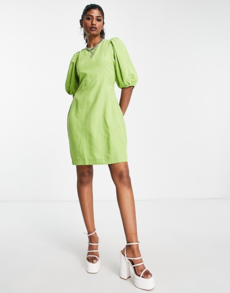 Envii - Women's Green Mini Dress from Asos GOOFASH