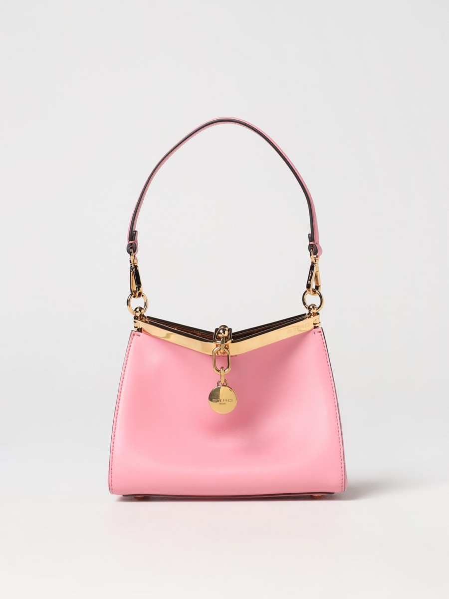Etro Pink Mini Bag Giglio Women GOOFASH