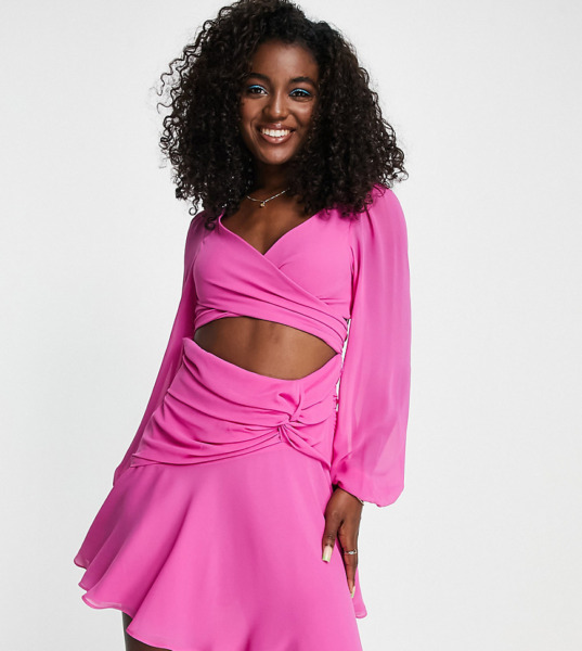 Ever New - Mini Dress in Pink for Woman from Asos GOOFASH