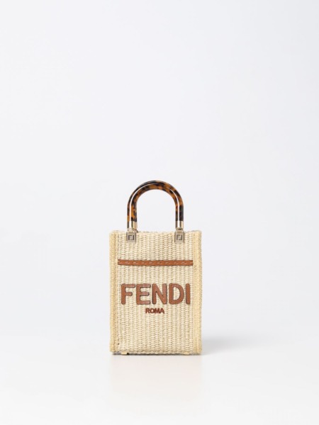 Fendi - Beige Mini Bag for Woman from Giglio GOOFASH