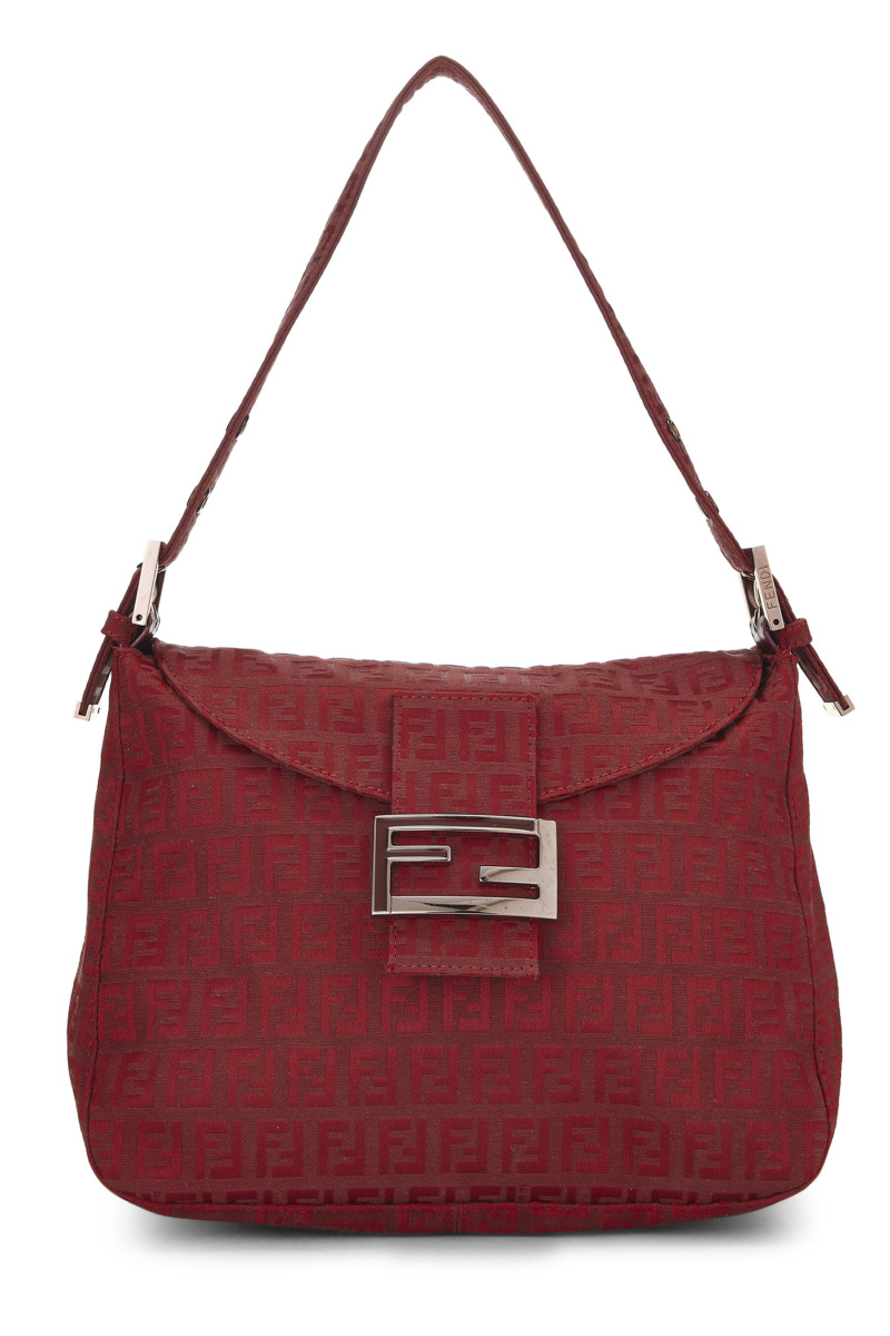 Fendi Ladies Red Shoulder Bag by WGACA GOOFASH