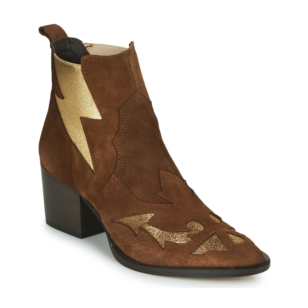 Fericelli - Women's Ankle Boots in Brown - Spartoo GOOFASH