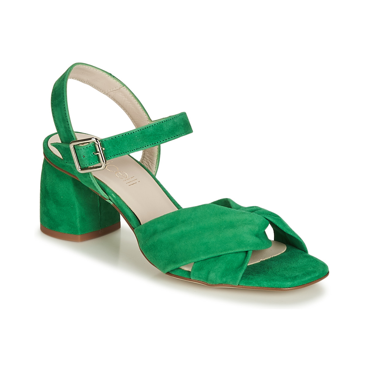 Fericelli - Women's Green Sandals at Spartoo GOOFASH