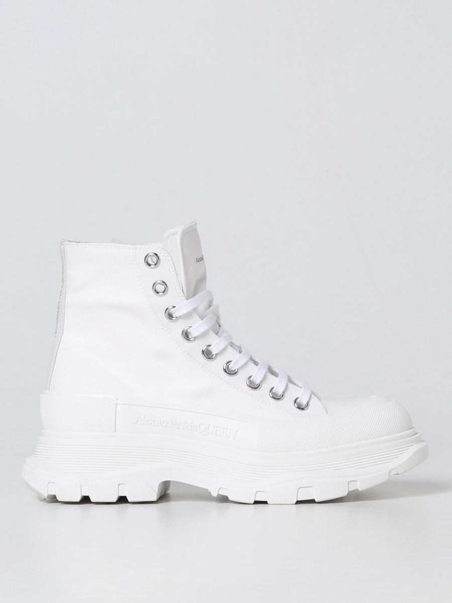 Flat Boots White by Giglio GOOFASH