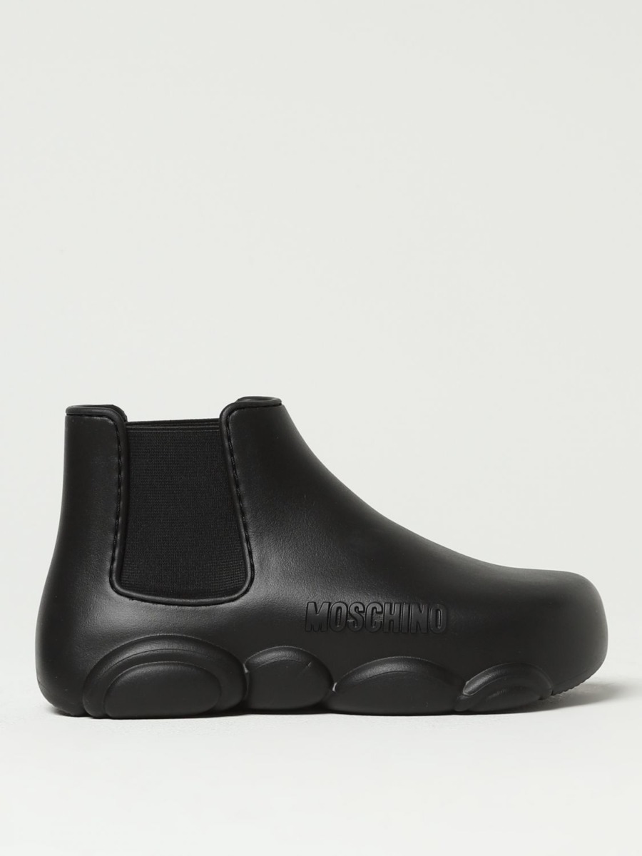 Flat Boots in Black for Woman by Giglio GOOFASH