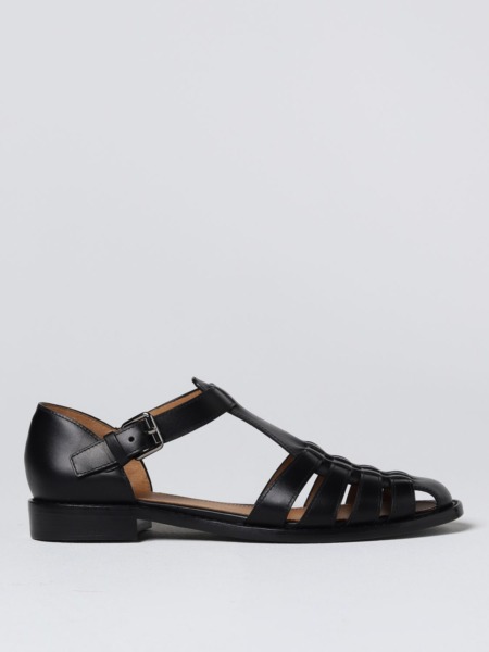 Flat Sandals in Black - Giglio - Woman - Church GOOFASH