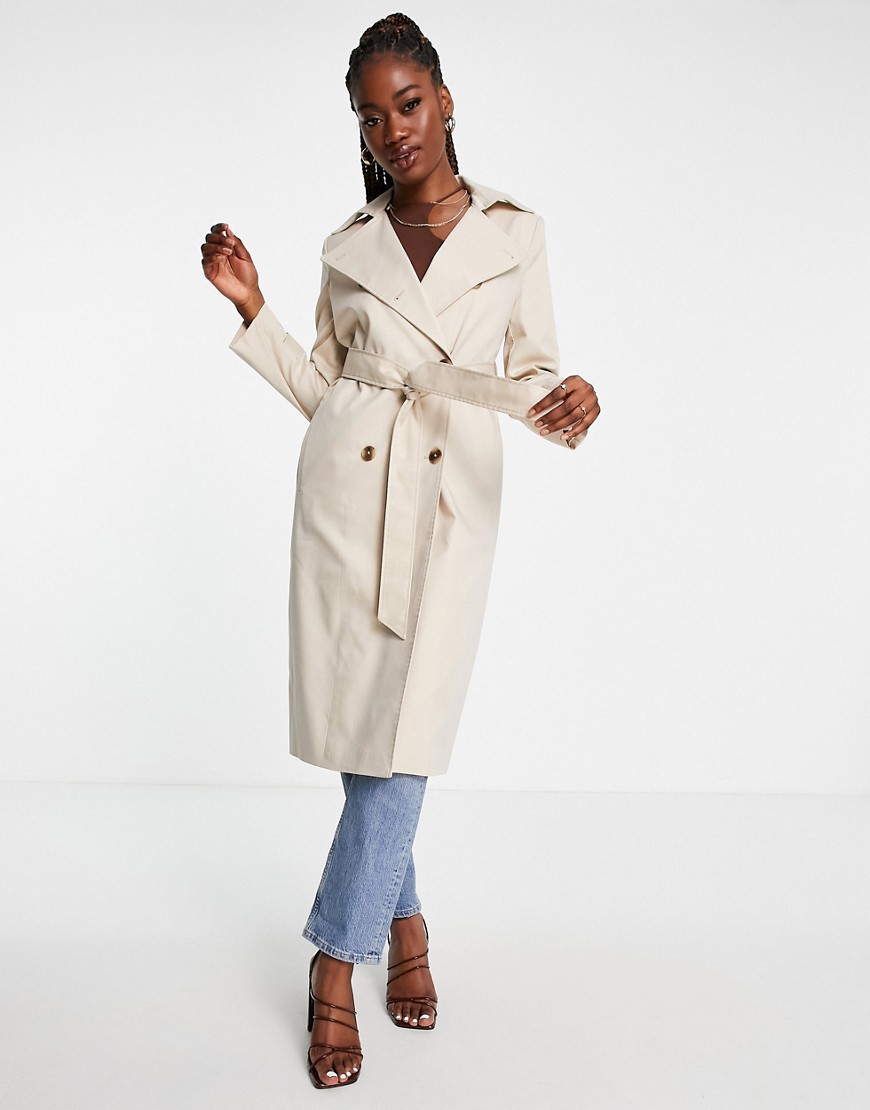Forever New - Women's Trench Coat in Pink at Asos GOOFASH