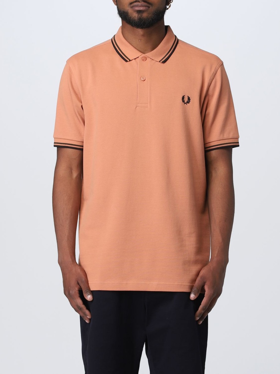 Fred Perry - Poloshirt Brown - Giglio - Man GOOFASH