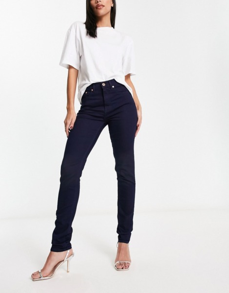 French Connection Skinny Jeans Blue for Women from Asos GOOFASH