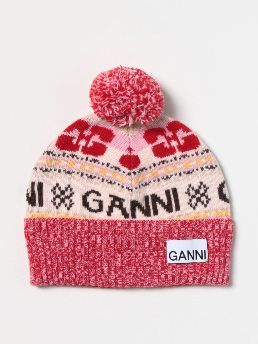 Ganni Womens Hat in Multicolor from Giglio GOOFASH