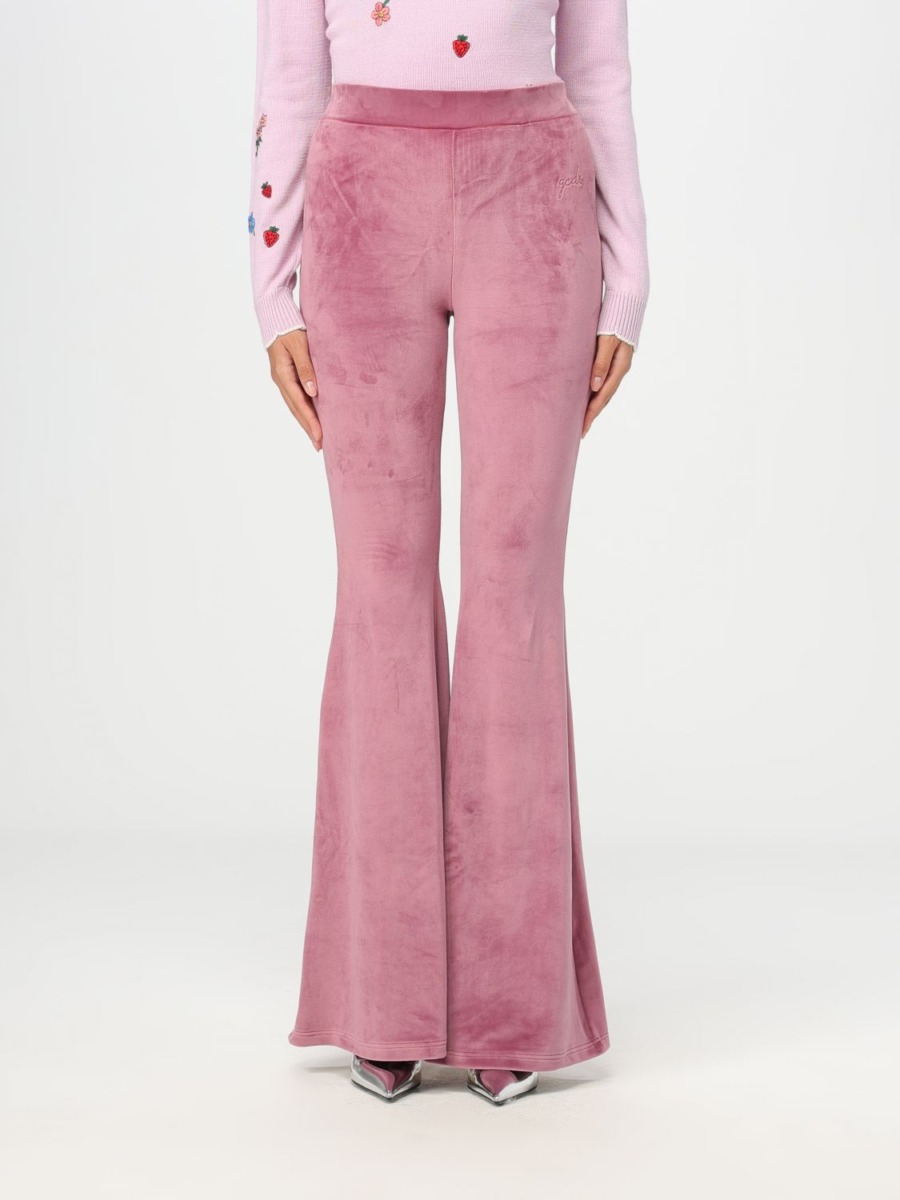 Gcds - Ladies Trousers - Pink - Giglio GOOFASH