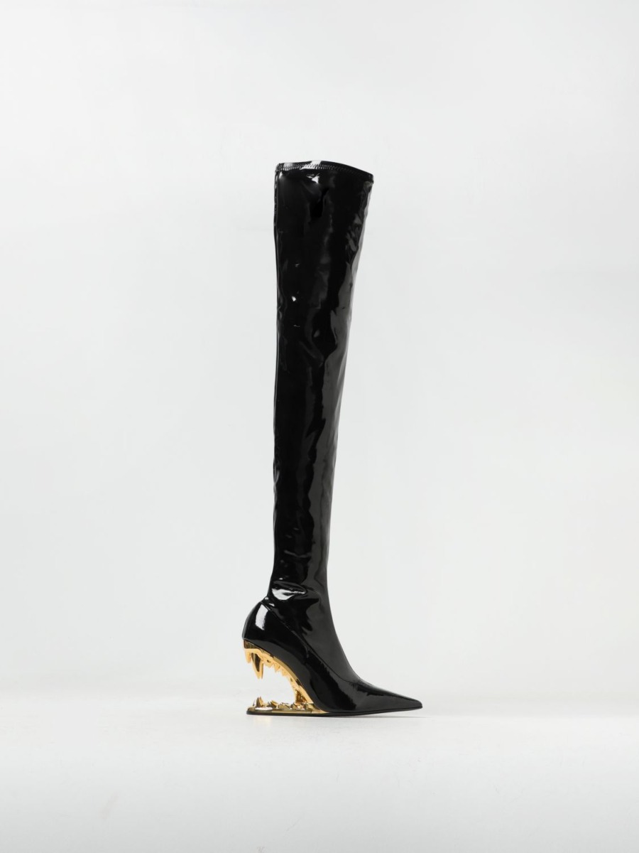 Gcds - Woman Boots in Gold from Giglio GOOFASH