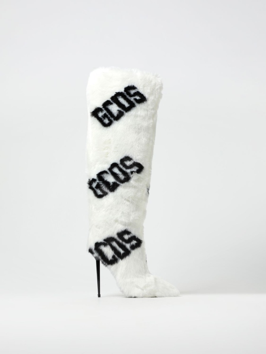 Gcds - Women Boots in White at Giglio GOOFASH