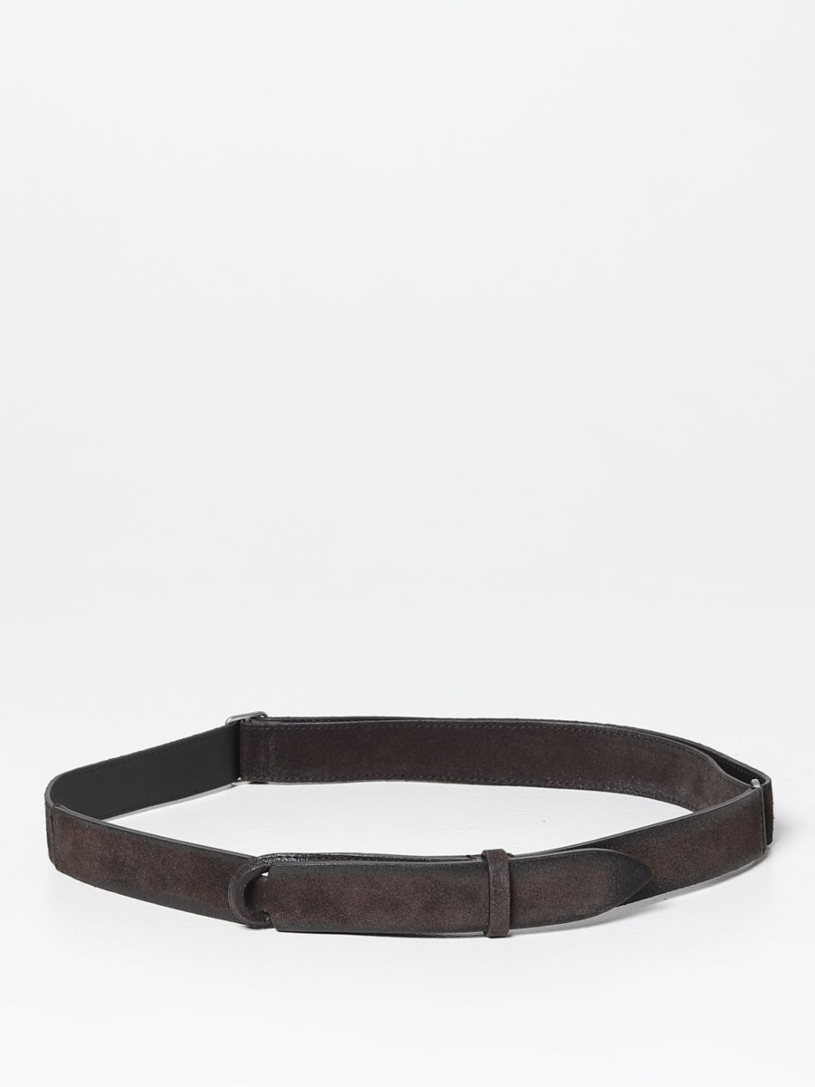 Gent Belt in Brown from Giglio GOOFASH