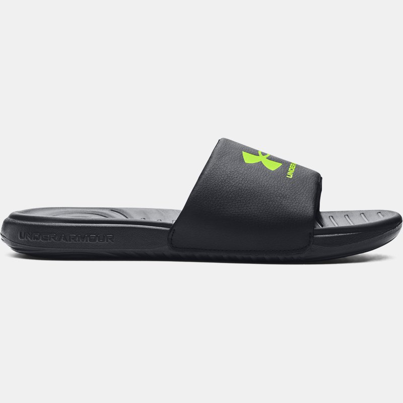 Gent Black Sliders from Under Armour GOOFASH