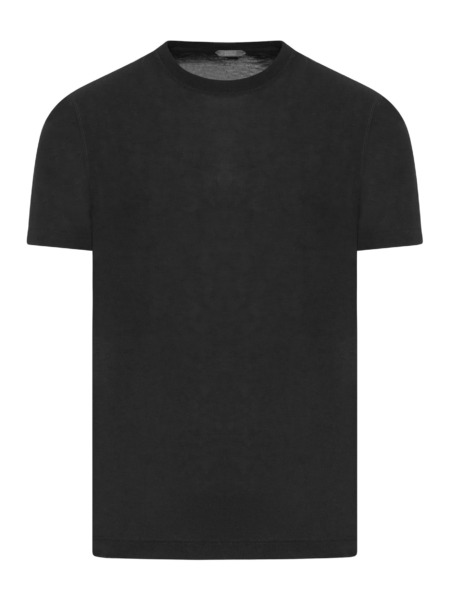 Gent Black T-Shirt Suitnegozi Zanone GOOFASH
